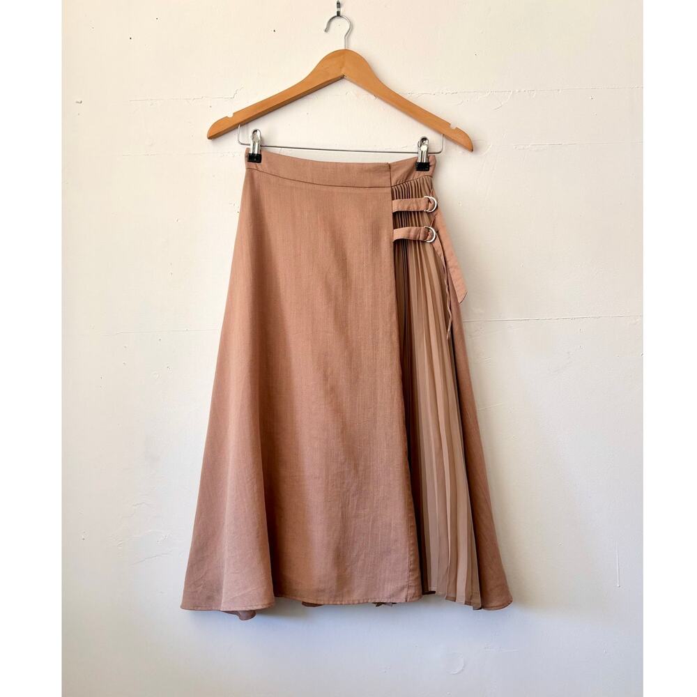 Proportion Body Dressing Japan Pleated Midi Skirt Minimalist Quiet Luxury Size 2
